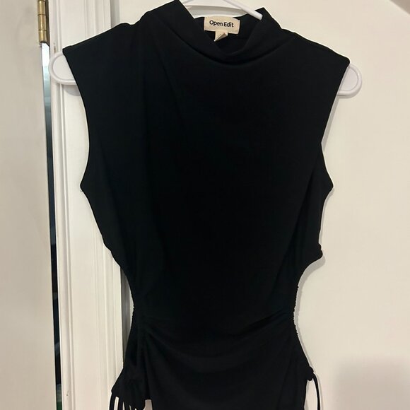 Open Edit Cut Out, High Neck, Going Out Top - Picture 4 of 6